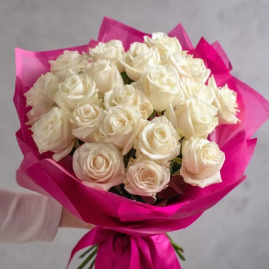 Белые розы «Чистота сердца»
