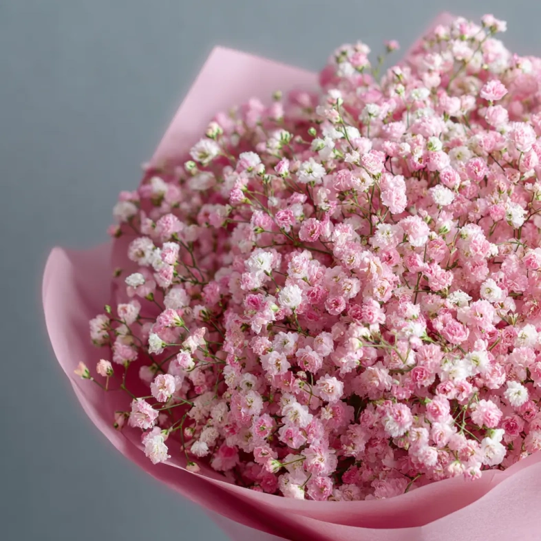 Монобукет из гипсофилы &laquo;Воздушная сказка&raquo;