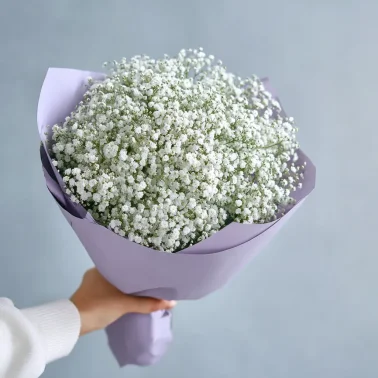 Монобукет из гипсофилы «Облачная нега»