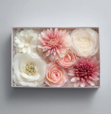 Набор цветов из мыла «Нежный рассвет»